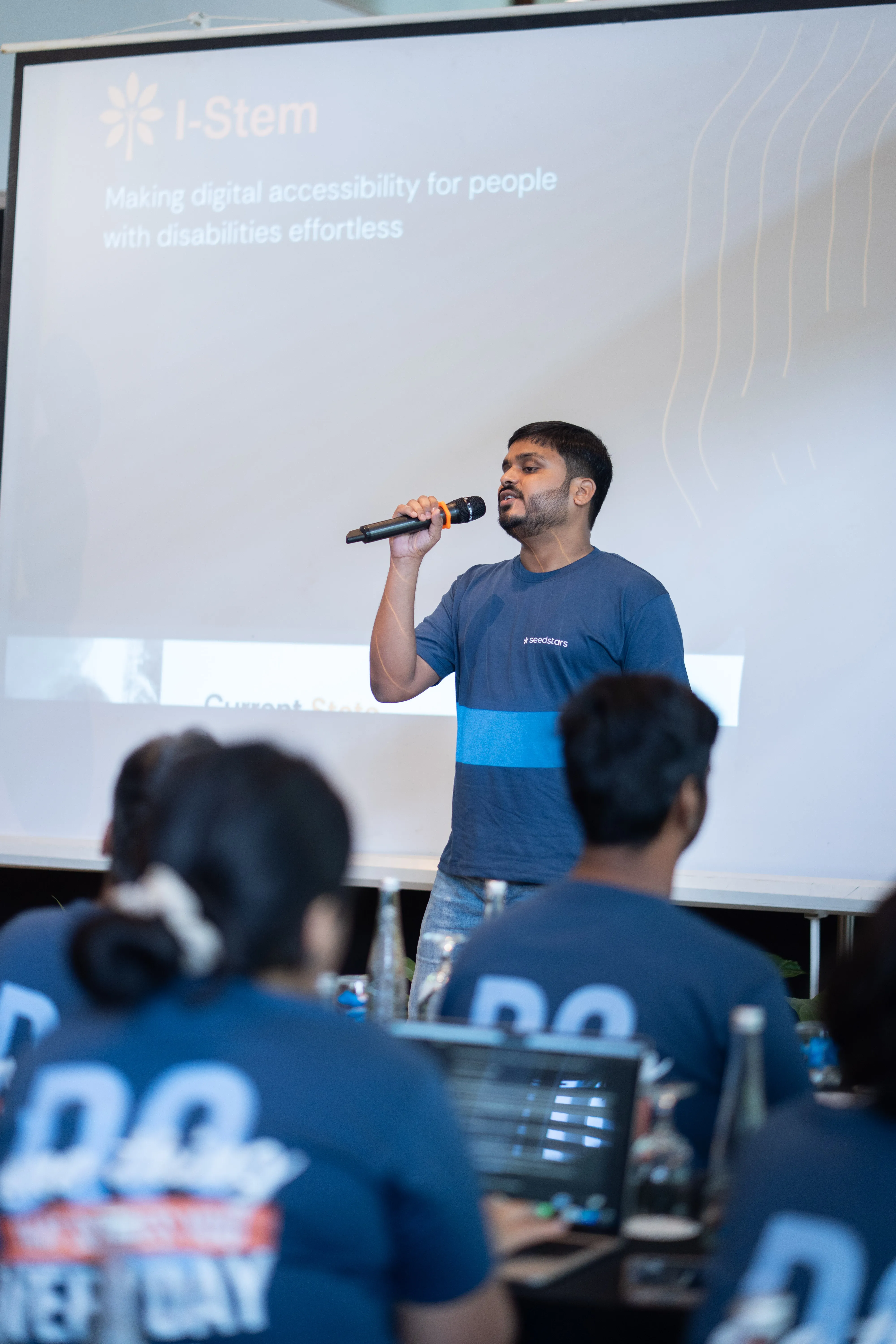 I-Stem — founder and product photo from the SEED Inclusivity program