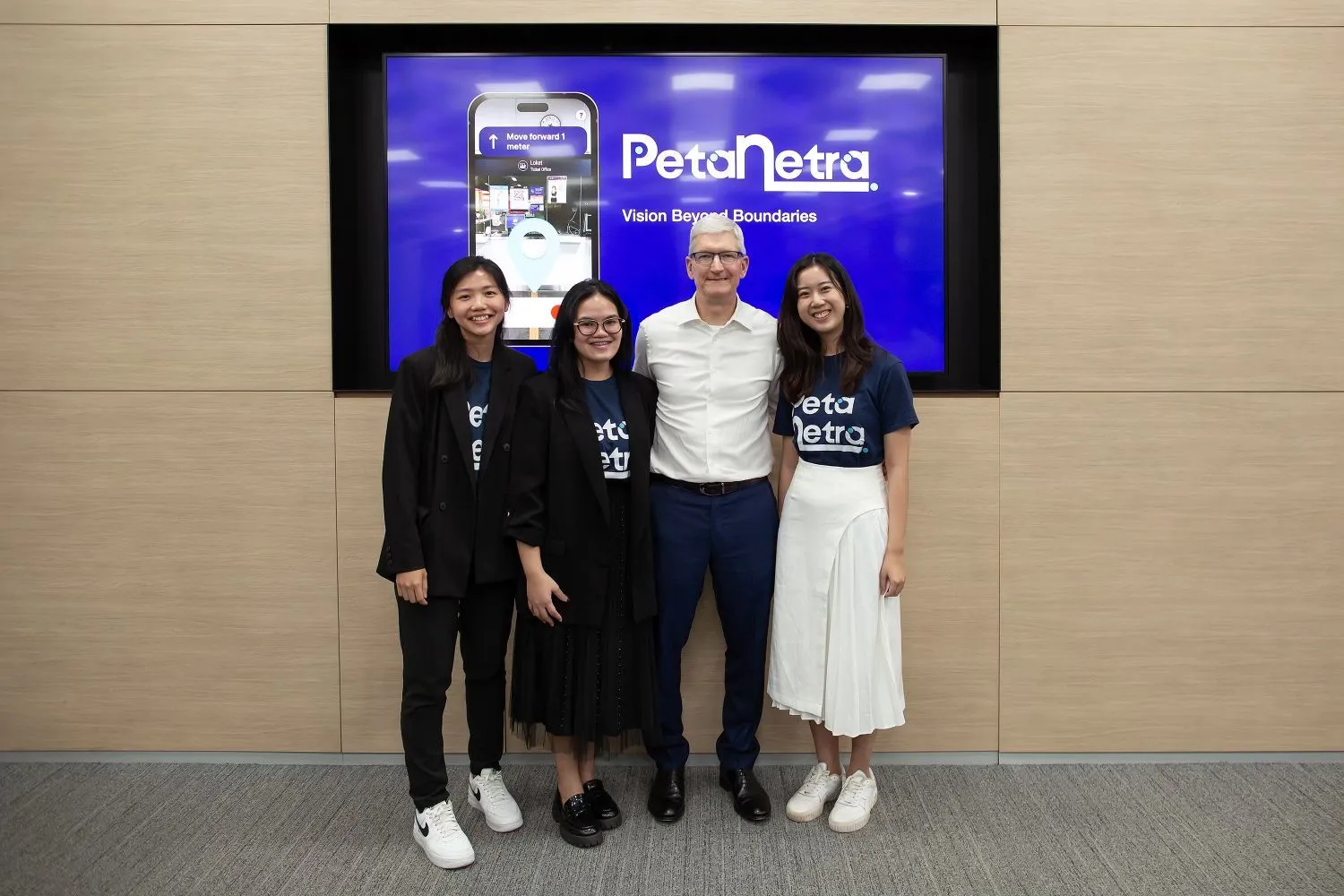 PetaNetra: product and team imagery