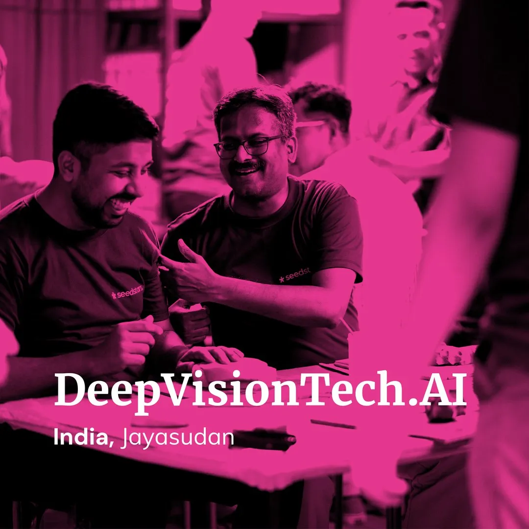 DeepVisionTech.AI founder portrait: Jayasudan Munsamy, India