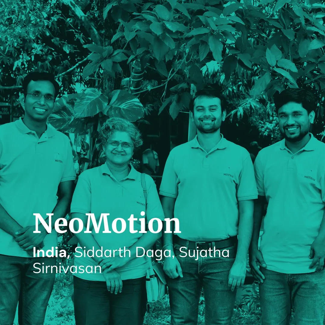 NeoMotion founder portrait: Siddarth Daga, India