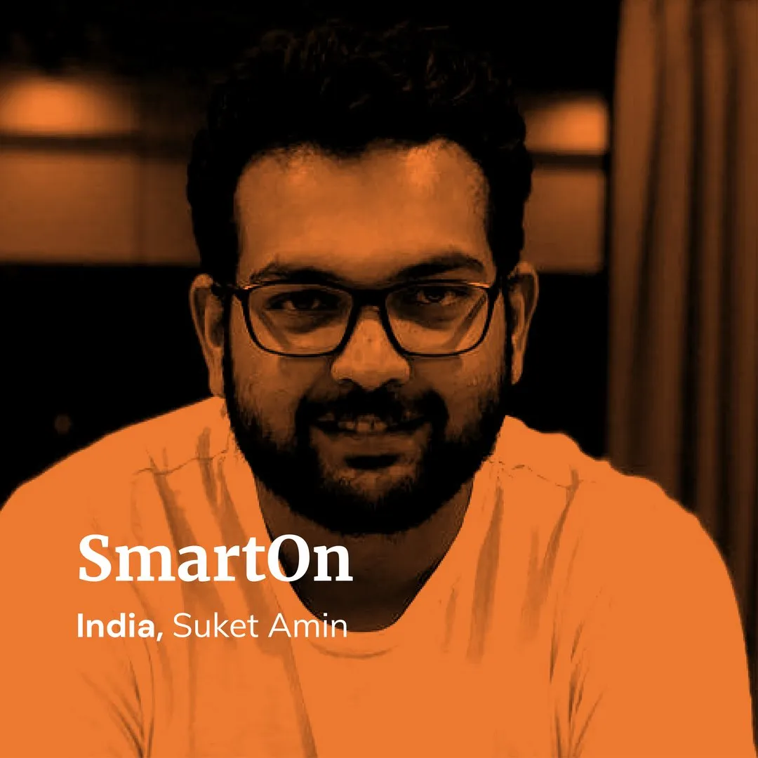 Sunbots Innovations founder portrait: Suket Amin, India