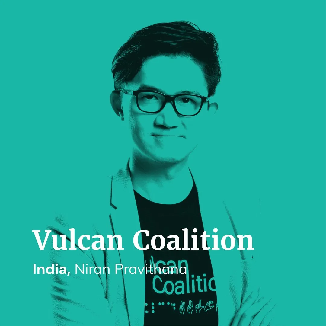 Vulcan Coalition founder portrait: Niran Pravithana, Thailand