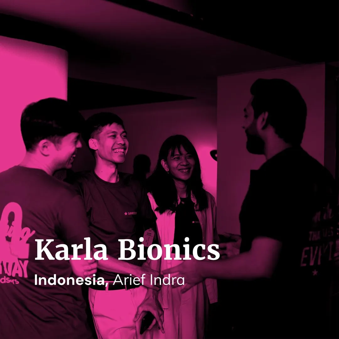Karla Bionics founder portrait: Arief Indra Muharam, Indonesia