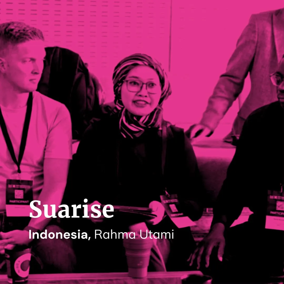 Suarise founder portrait: Rahma Utami, Indonesia