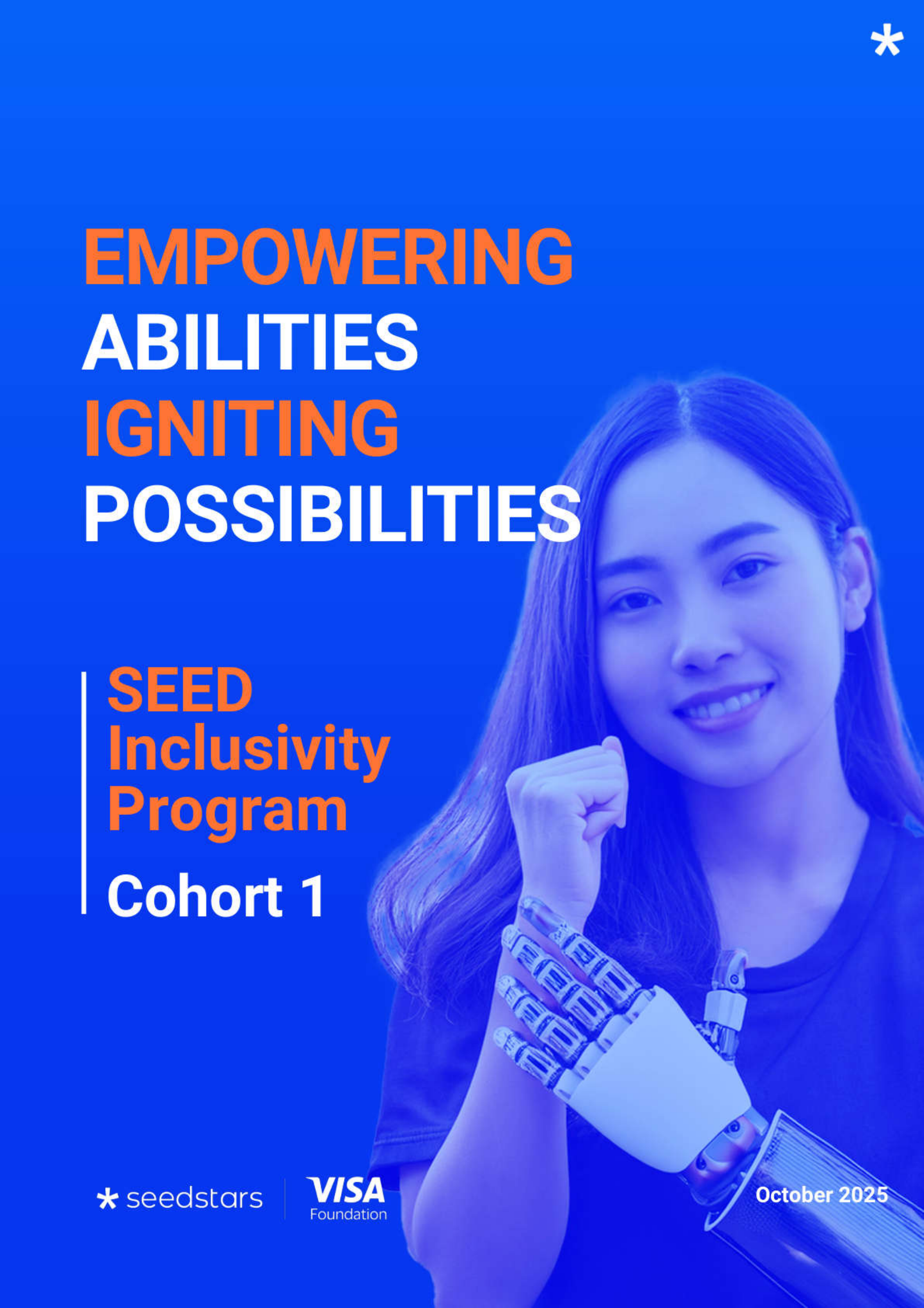 Cover of the SEED Inclusivity Cohort 1 Impact Report