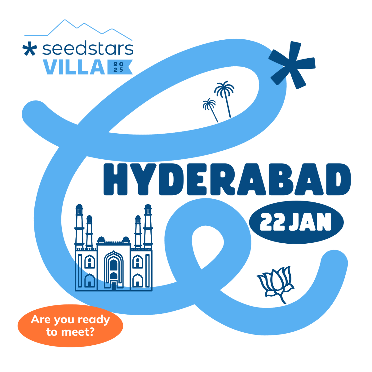 Seedstars Villa Hyderabad kick-off event cover, 22 January 2025